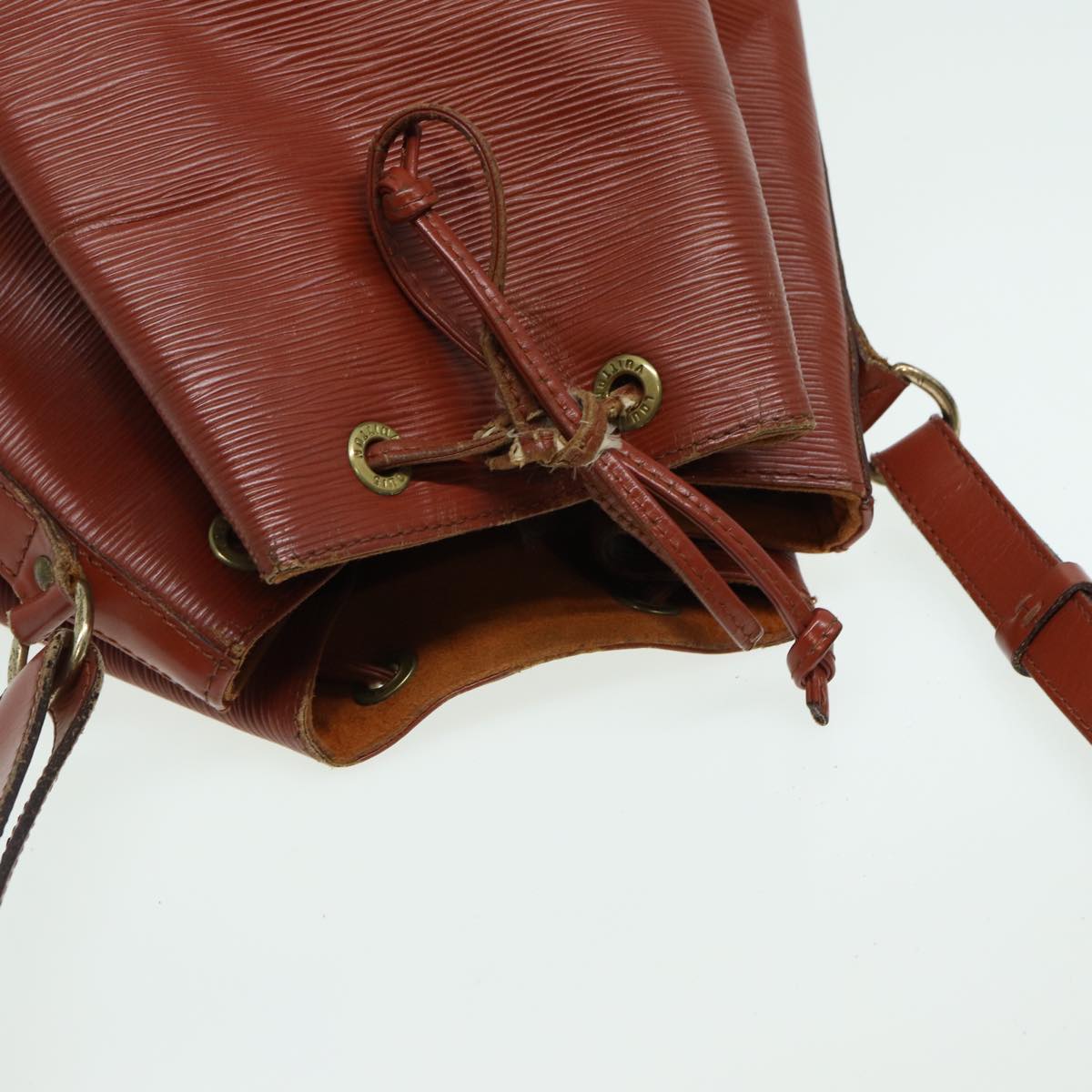 LOUIS VUITTON Epi Petit Noe Shoulder Bag Brown M44103 LV 83037