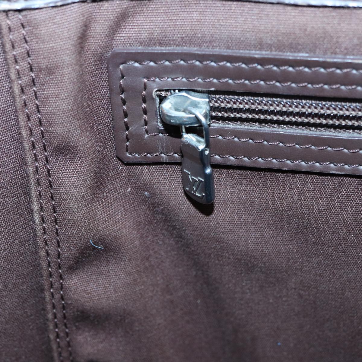 LOUIS VUITTON Epi Sac Plat Hand Bag Mocha Brown M5908D LV 83038