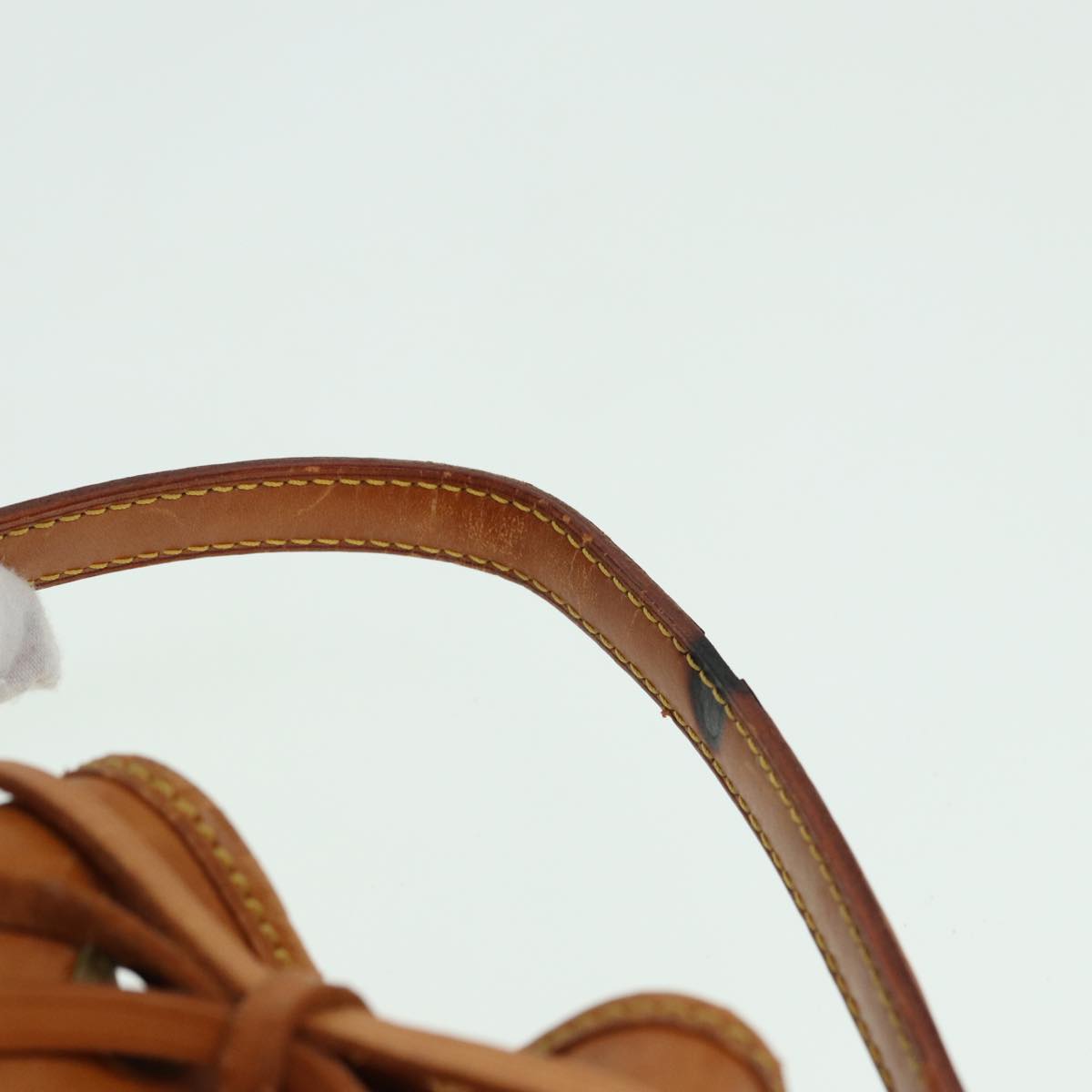 LOUIS VUITTON Nomad Mini Noe Hand Bag Leather Beige M43528 LV 83039