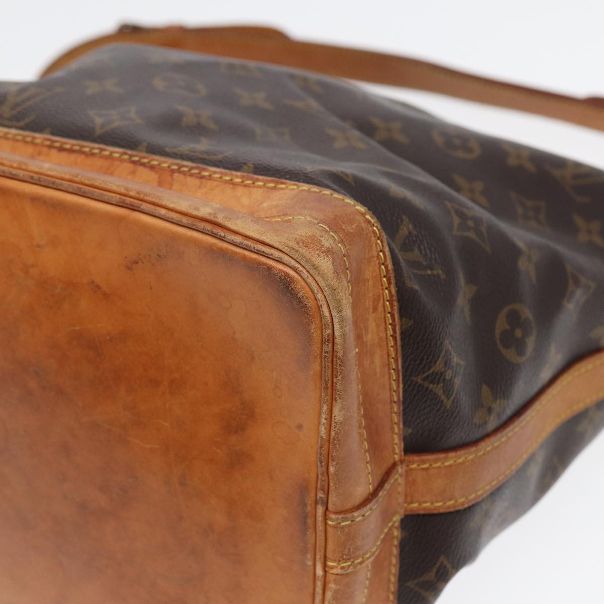 LOUIS VUITTON Monogram Noe Shoulder Bag M42224 LV 83044