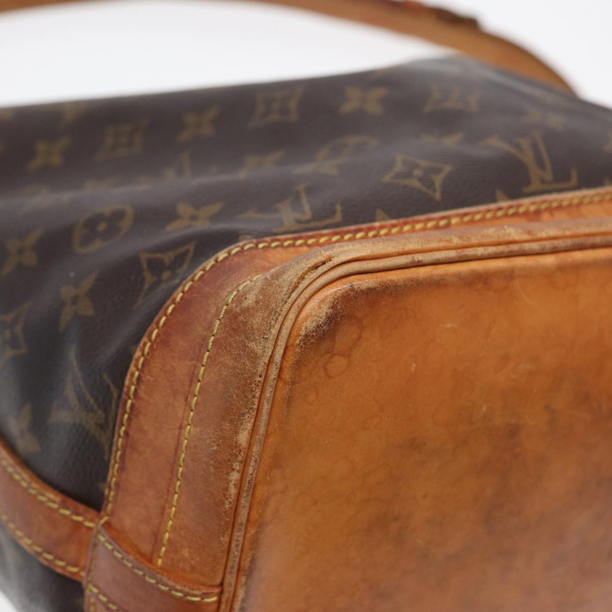 LOUIS VUITTON Monogram Noe Shoulder Bag M42224 LV 83044