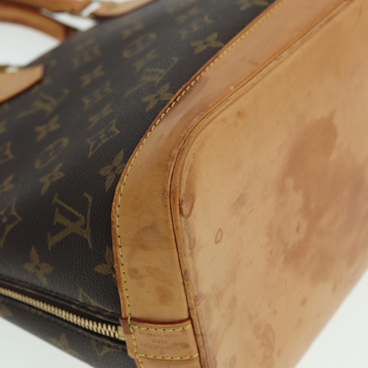 LOUIS VUITTON Monogram Alma Hand Bag M51130 LV 83053