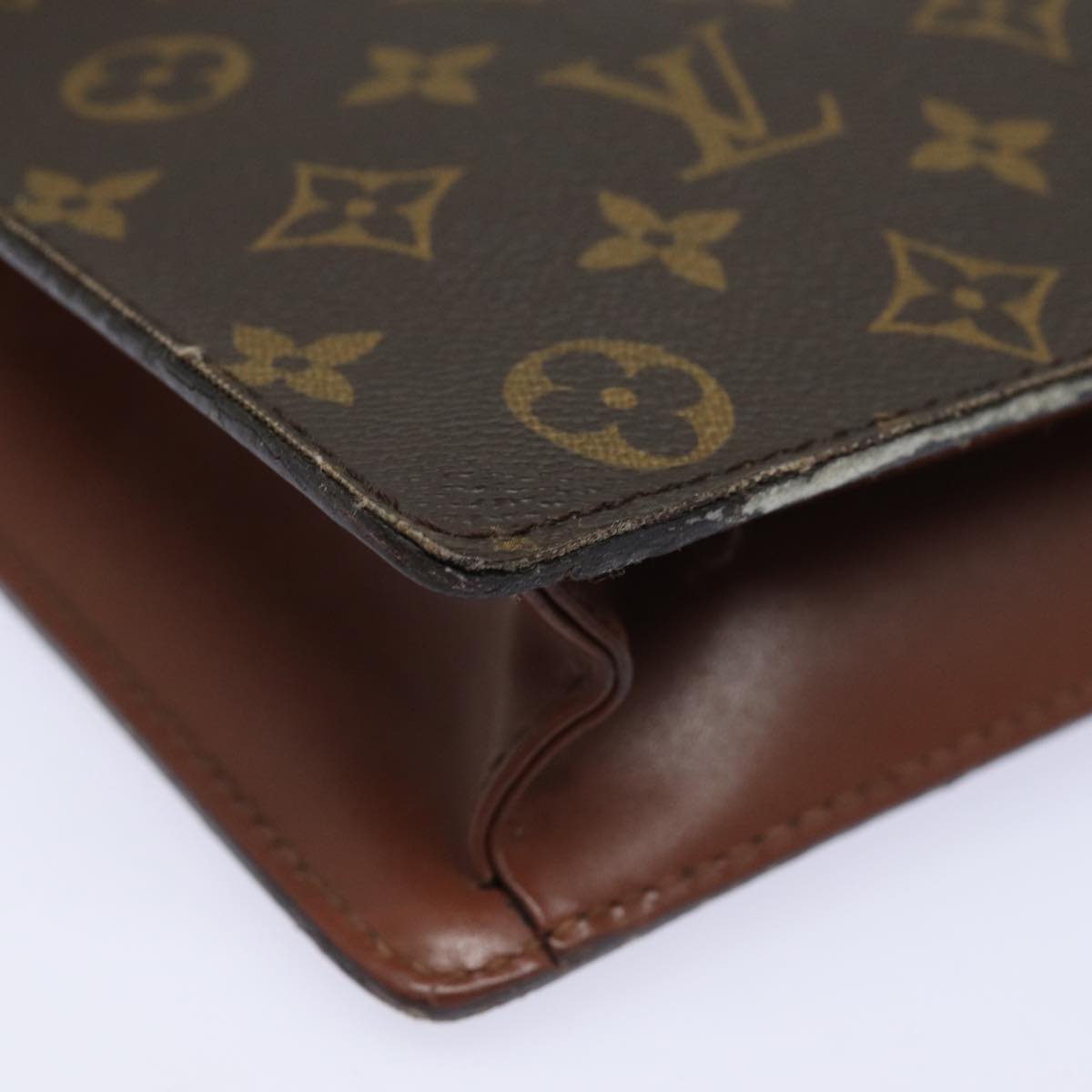 LOUIS VUITTON Monogram PorteDocuments Bandouliere Business Bag M53338 83056