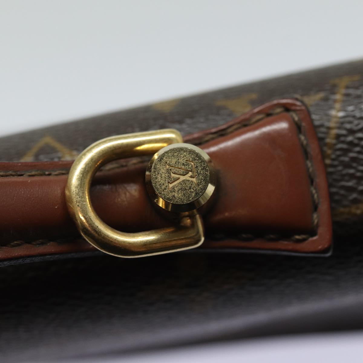 LOUIS VUITTON Monogram PorteDocuments Bandouliere Business Bag M53338 83056