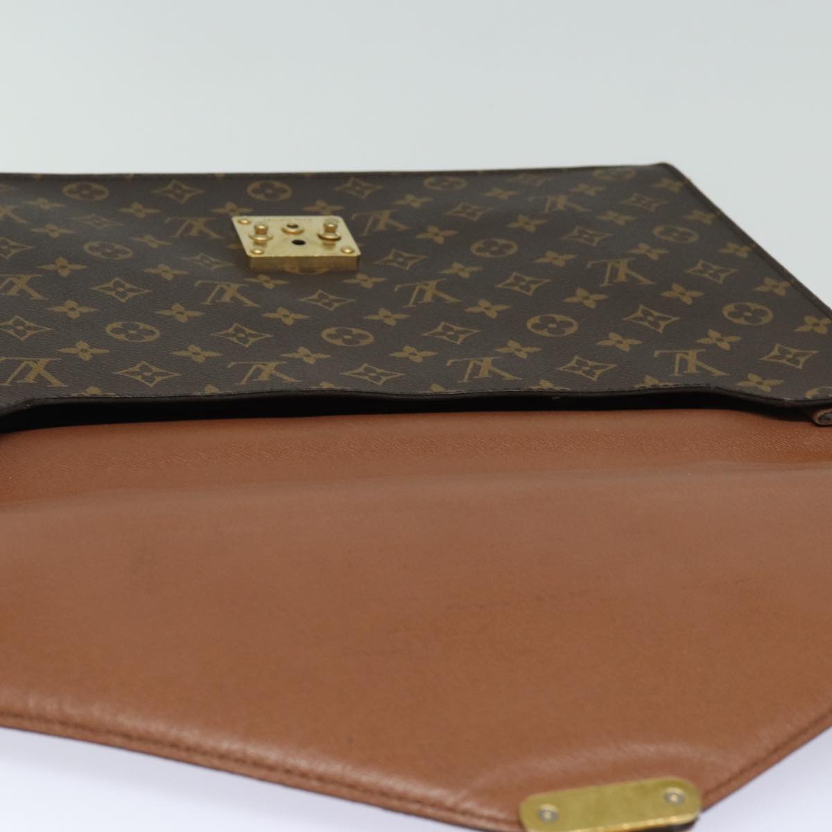 LOUIS VUITTON Monogram PorteDocuments Bandouliere Business Bag M53338 83056