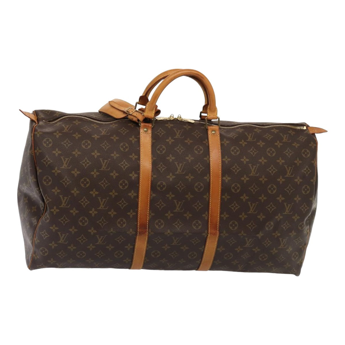 LOUIS VUITTON Monogram Keepall 60 Boston Bag M41422 LV 83061