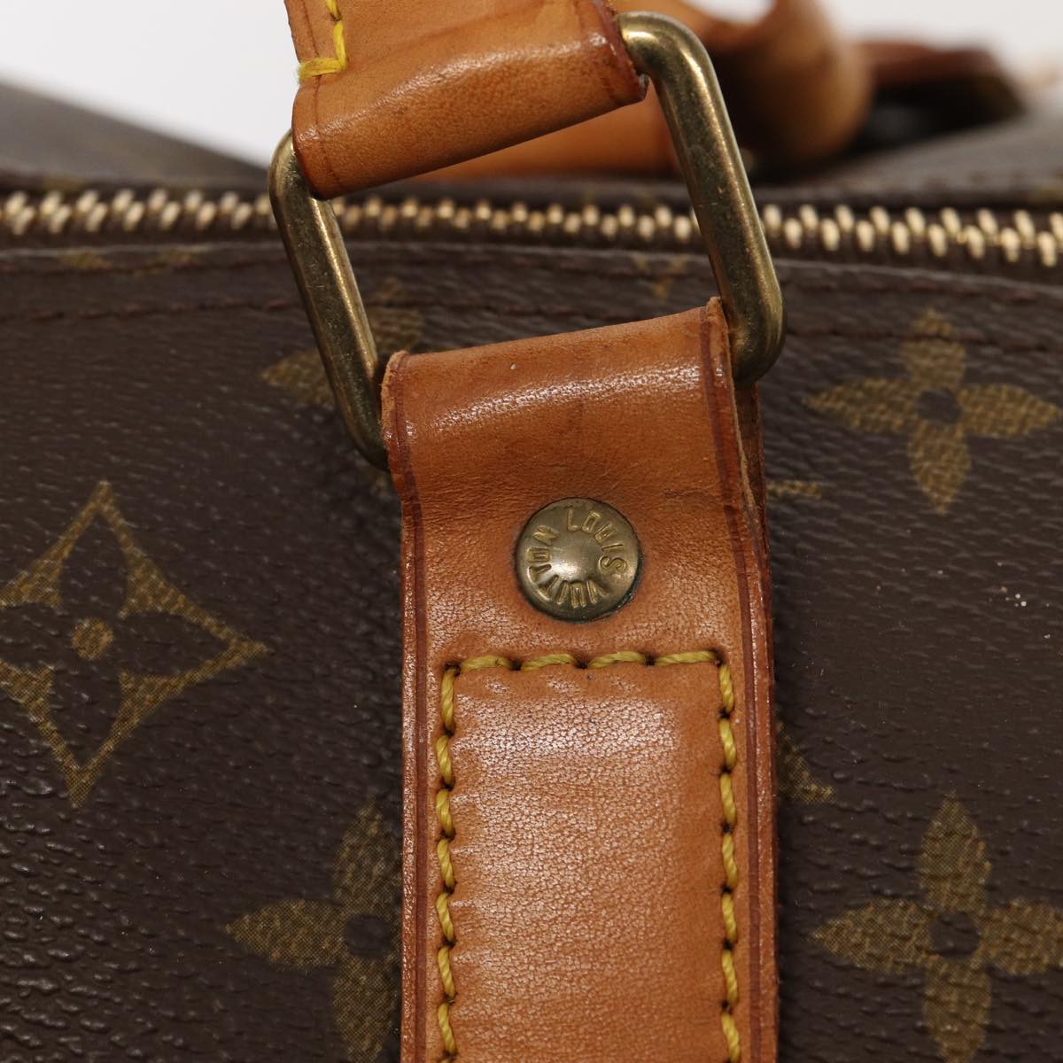 LOUIS VUITTON Monogram Keepall 60 Boston Bag M41422 LV 83061