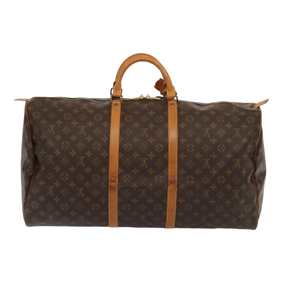 LOUIS VUITTON Monogram Keepall 60 Boston Bag M41422 LV 83061