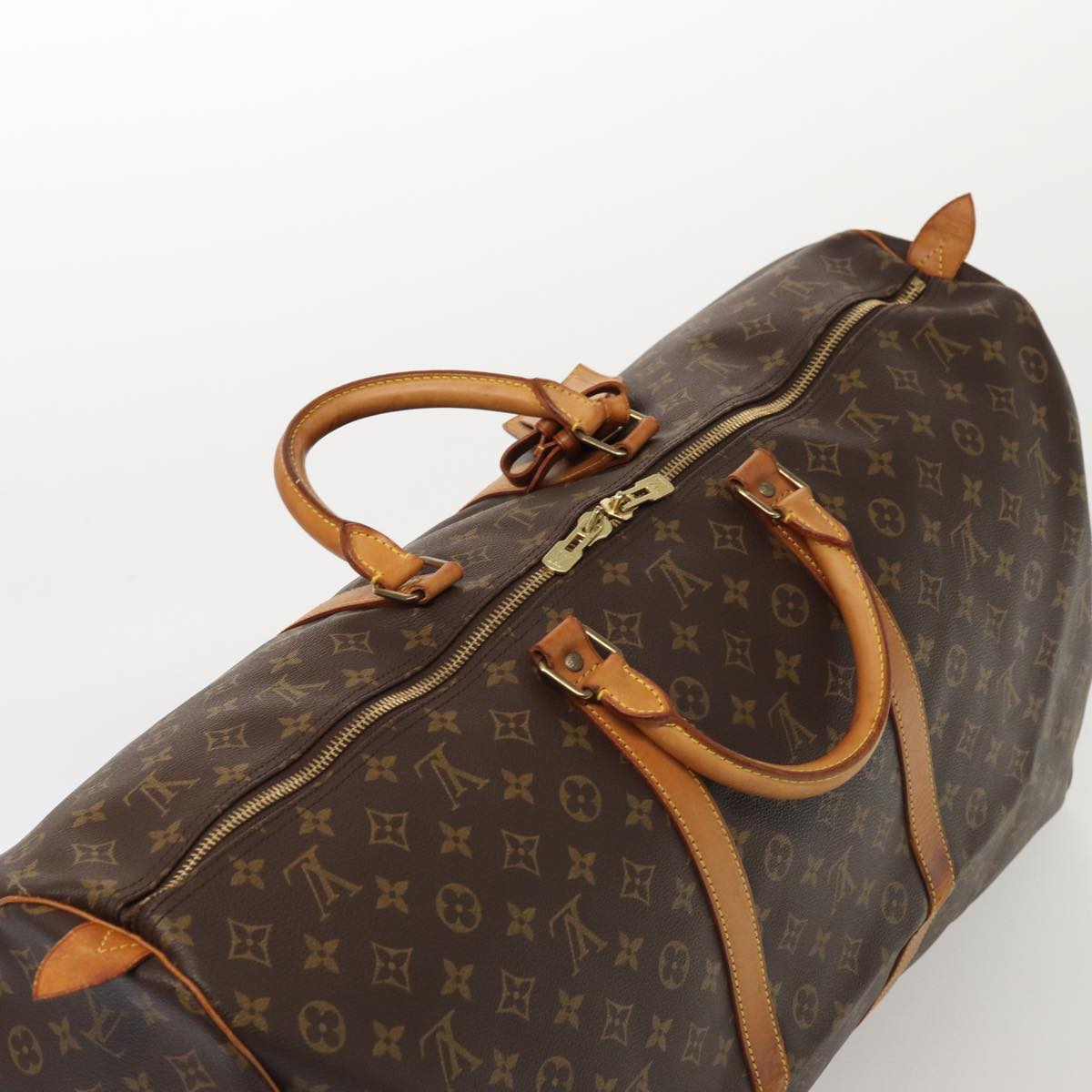 LOUIS VUITTON Monogram Keepall 60 Boston Bag M41422 LV 83061