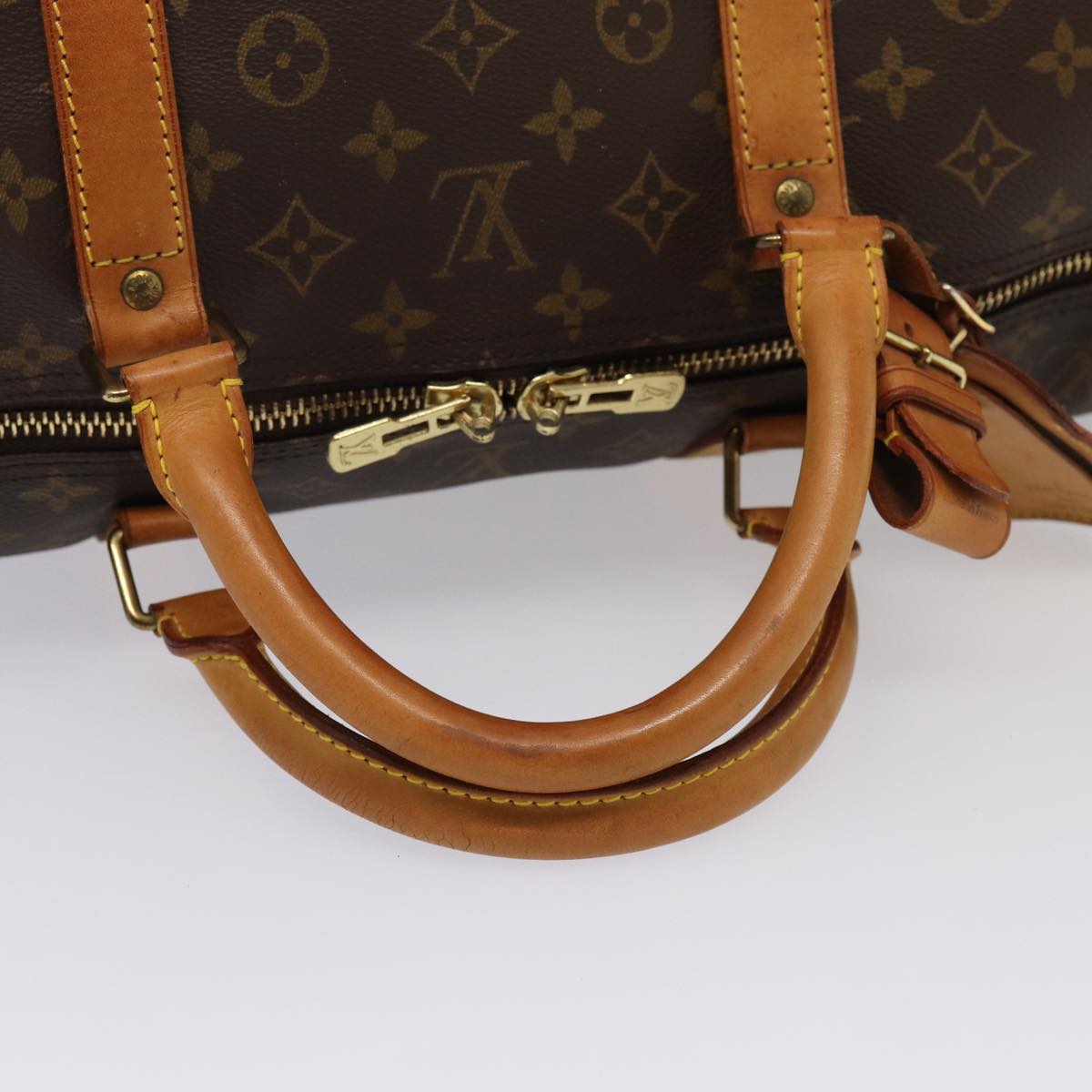 LOUIS VUITTON Monogram Keepall 60 Boston Bag M41422 LV 83061