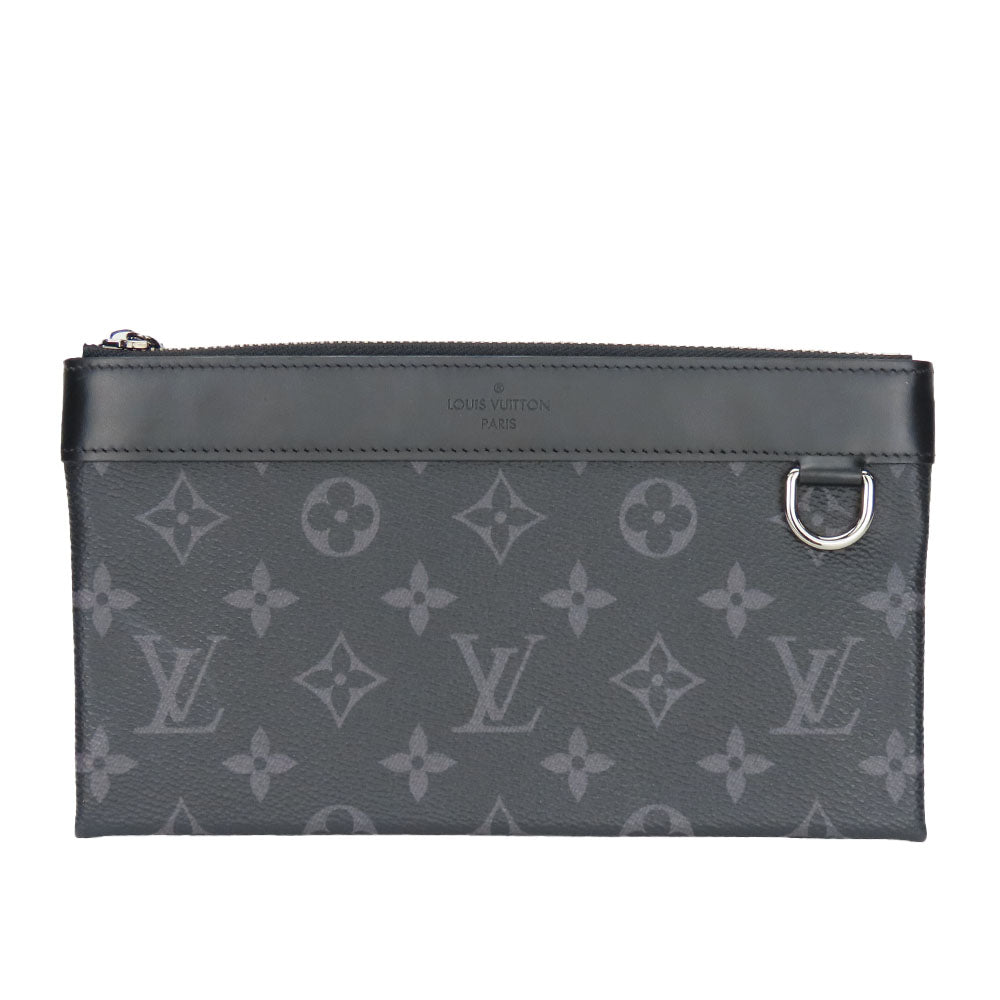 Louis Vuitton Monogram Eclipse Pochette Discovery PM Clutch