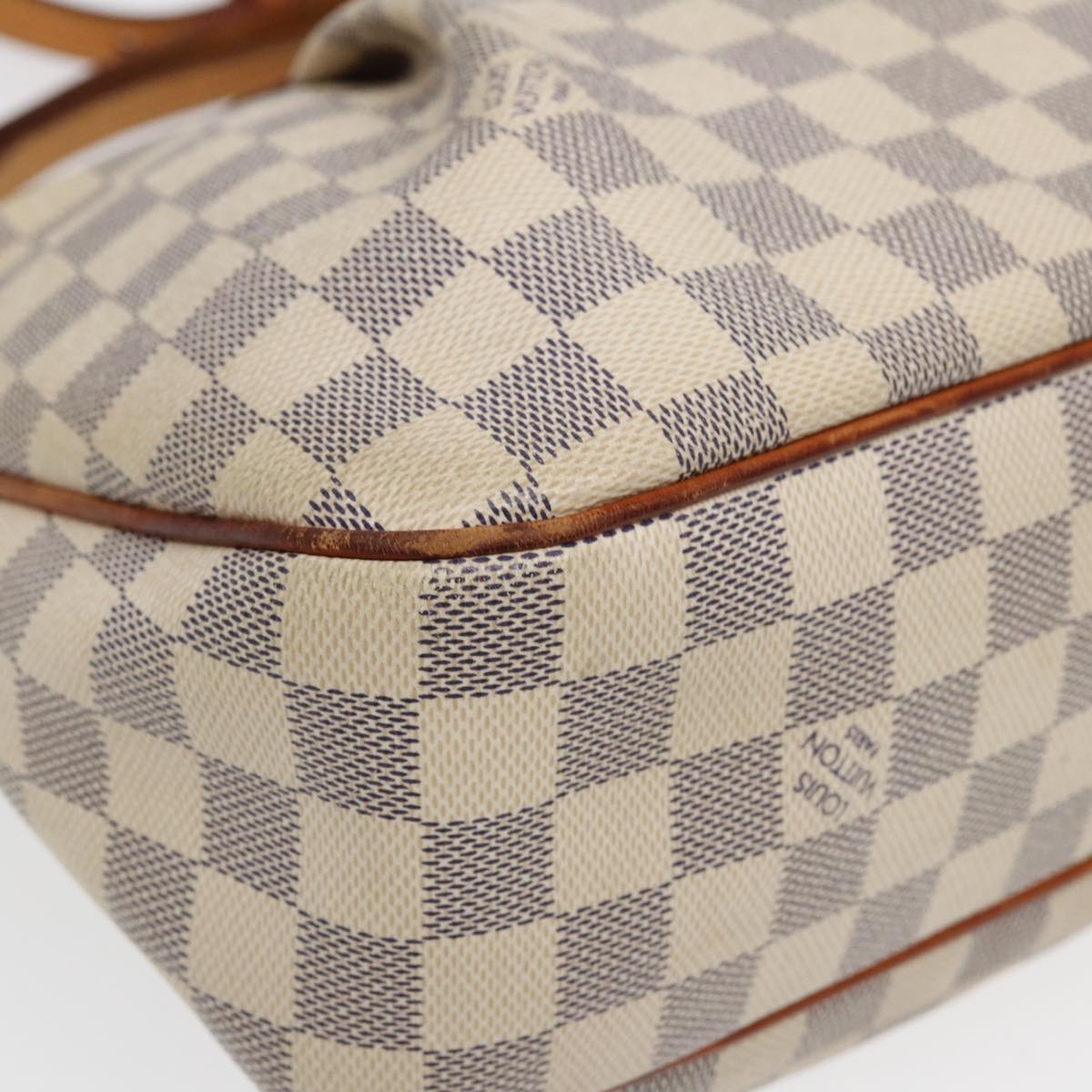 LOUIS VUITTON Damier Azur Siracusa PM Shoulder Bag N41113 LV 83065