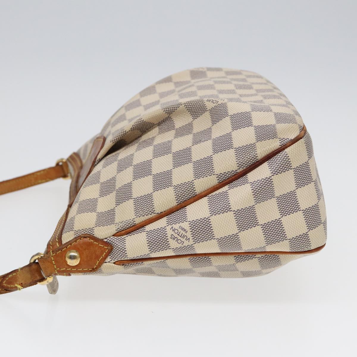 LOUIS VUITTON Damier Azur Siracusa PM Shoulder Bag N41113 LV 83065