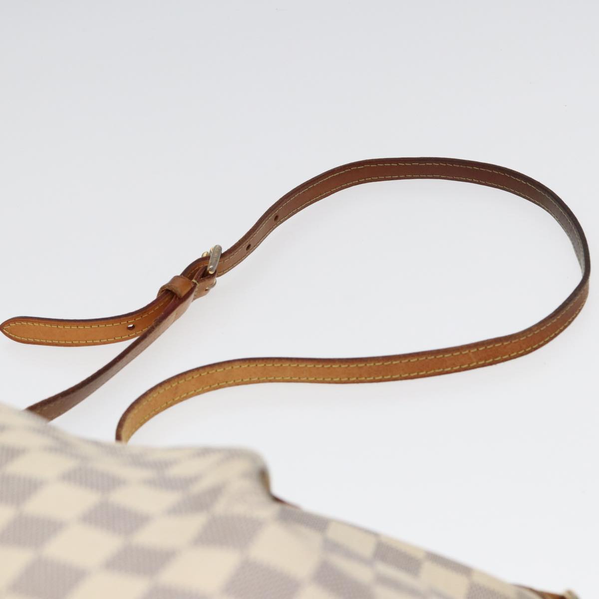 LOUIS VUITTON Damier Azur Siracusa PM Shoulder Bag N41113 LV 83065