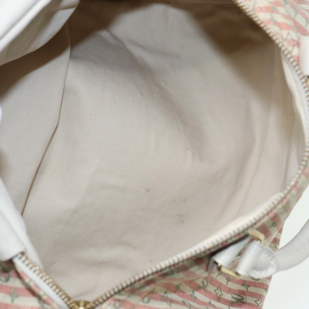 LOUIS VUITTON Monogram Mini Lin Croisette Speedy 30 Bag Pink M95501 83068