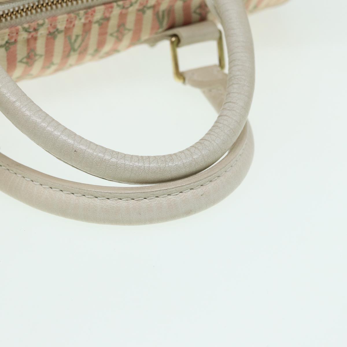 LOUIS VUITTON Monogram Mini Lin Croisette Speedy 30 Bag Pink M95501 83068