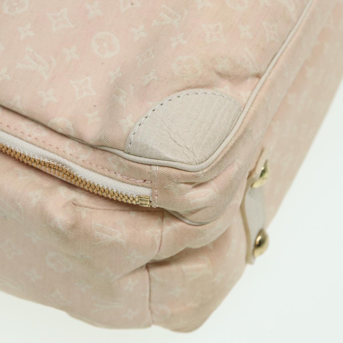 LOUIS VUITTON Monogram Mini Lin Sac Arange Shoulder Bag Rose M95255 83069