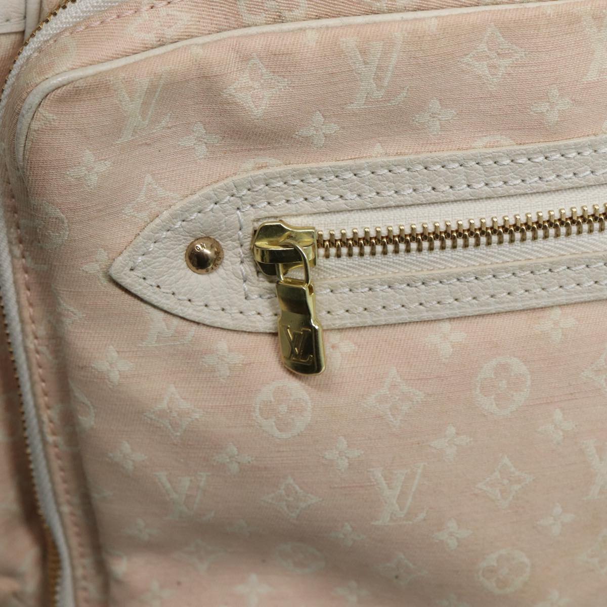 LOUIS VUITTON Monogram Mini Lin Sac Arange Shoulder Bag Rose M95255 83069