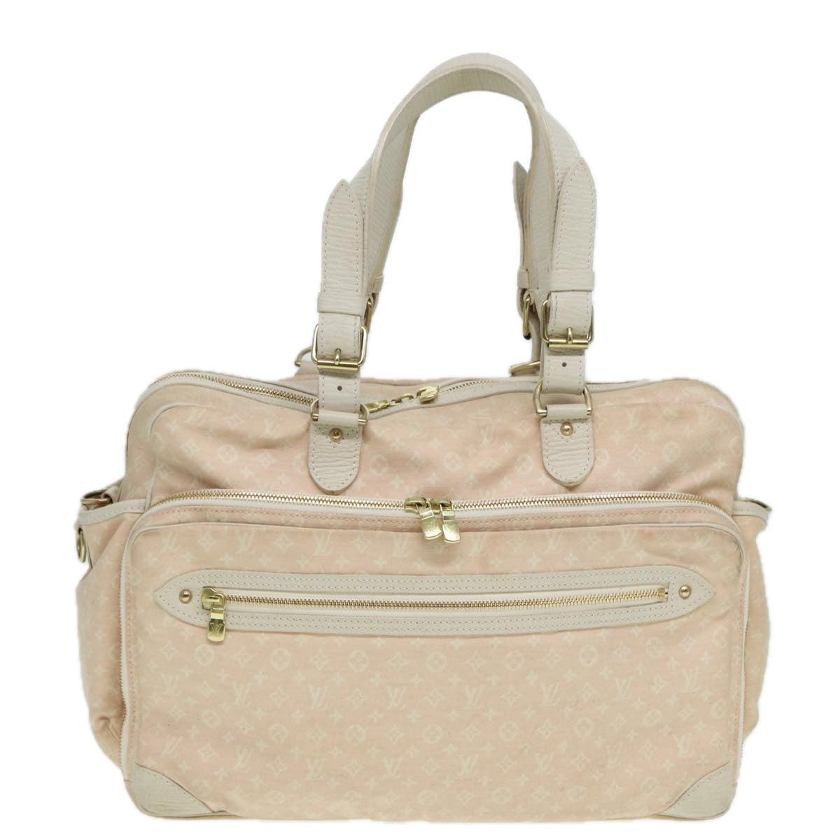 LOUIS VUITTON Monogram Mini Lin Sac Arange Shoulder Bag Rose M95255 83069