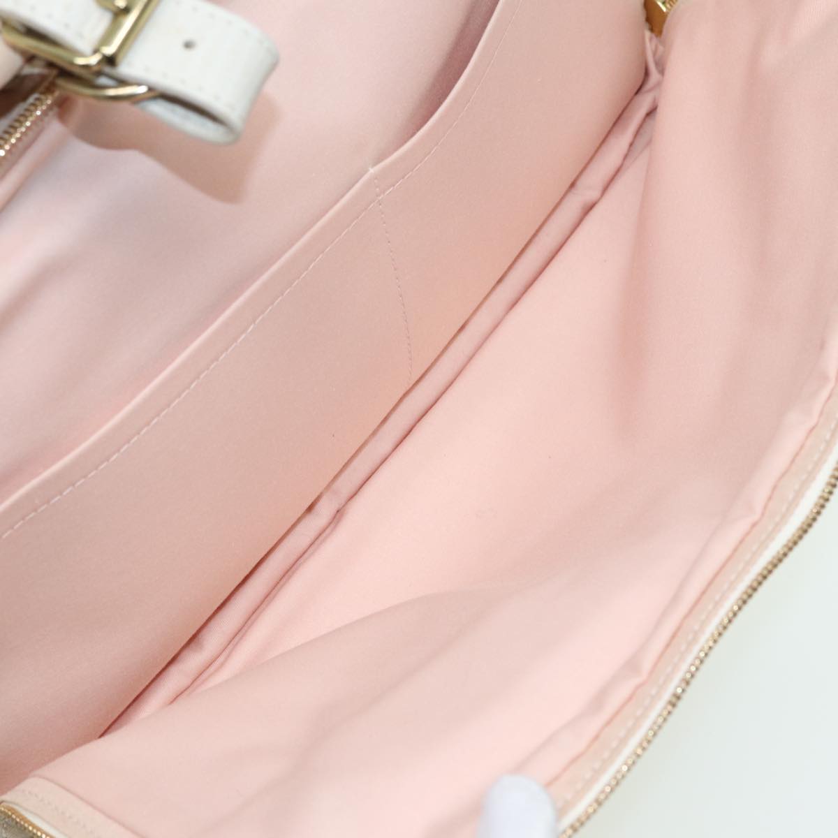 LOUIS VUITTON Monogram Mini Lin Sac Arange Shoulder Bag Rose M95255 83069