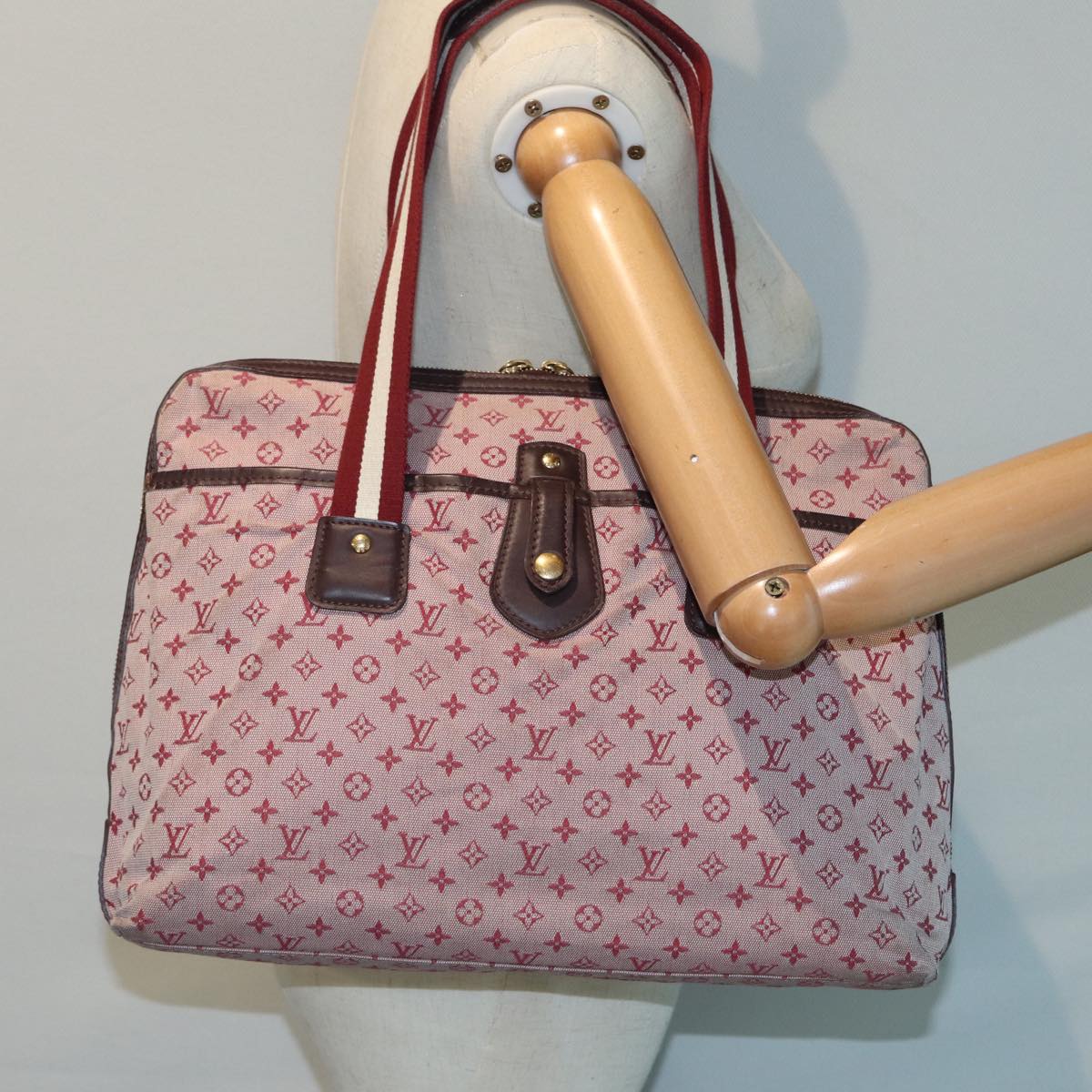 LOUIS VUITTON Monogram Mini Kabamari Kate Tote Bag Slys M92493 LV 83070