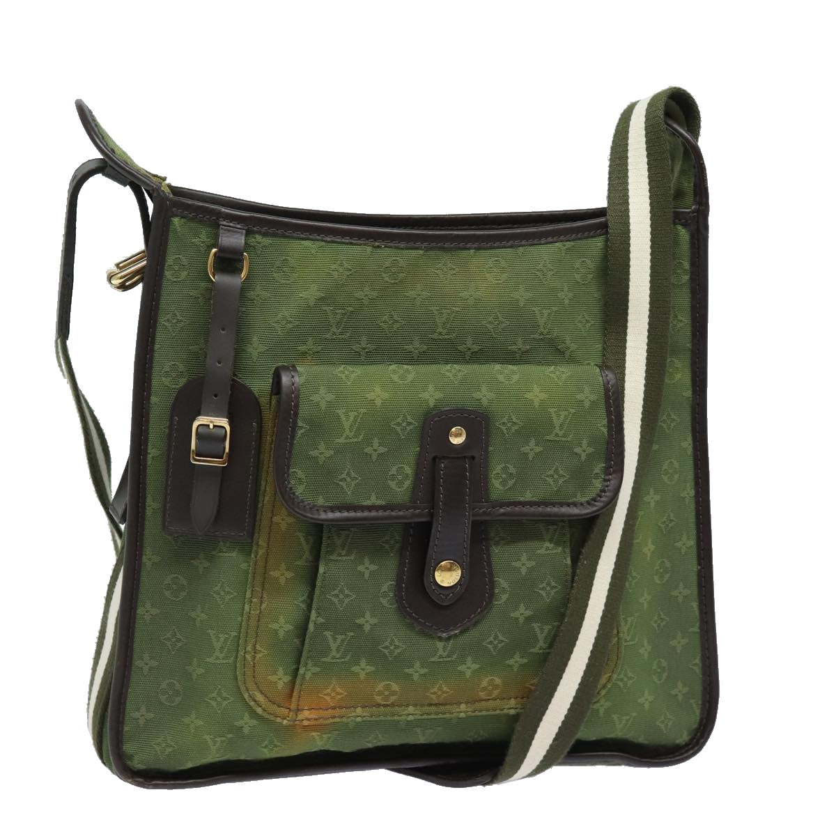LOUIS VUITTON Monogram Mini Besace Mary Kate Bag TST Khaki M92322 83071