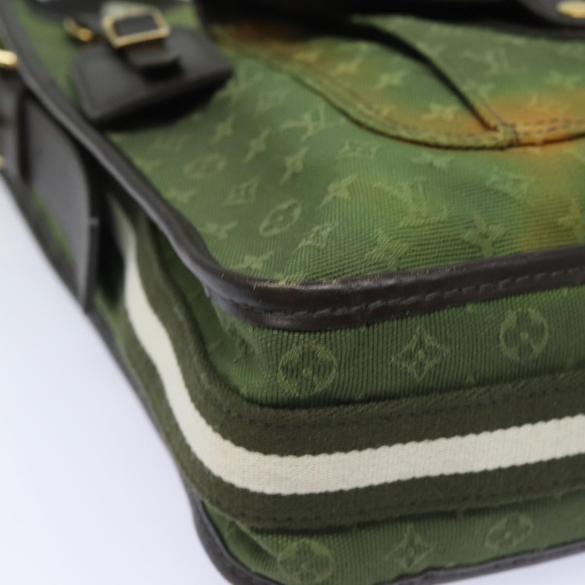 LOUIS VUITTON Monogram Mini Besace Mary Kate Bag TST Khaki M92322 83071