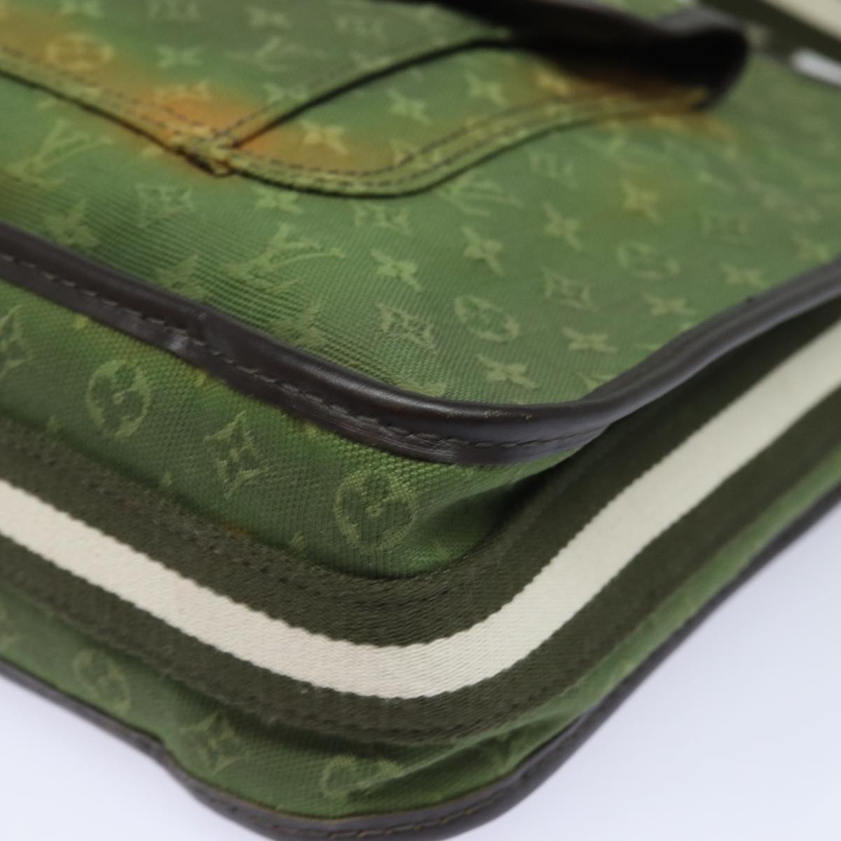 LOUIS VUITTON Monogram Mini Besace Mary Kate Bag TST Khaki M92322 83071