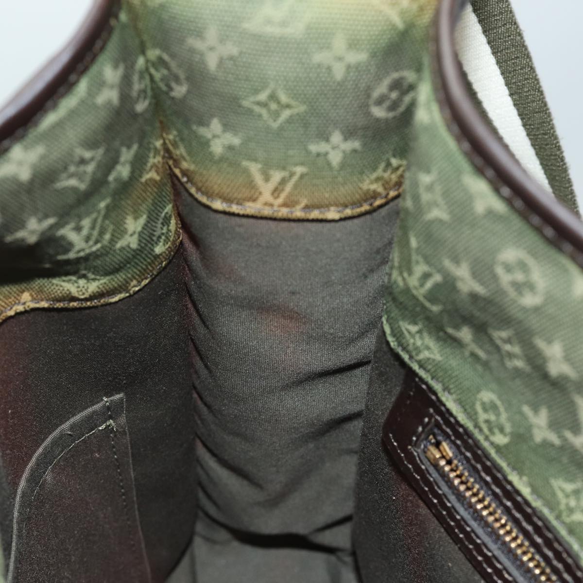 LOUIS VUITTON Monogram Mini Besace Mary Kate Bag TST Khaki M92322 83071