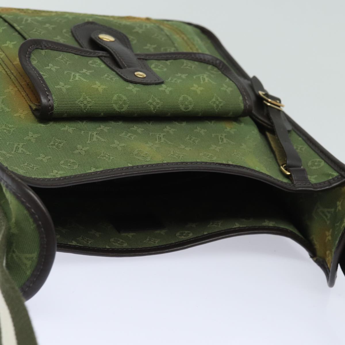 LOUIS VUITTON Monogram Mini Besace Mary Kate Bag TST Khaki M92322 83071