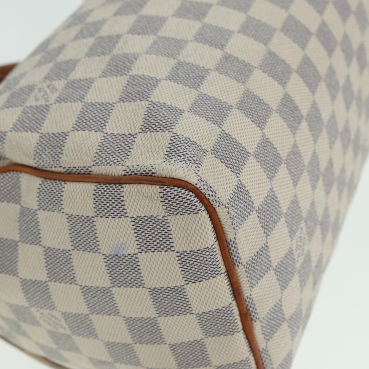 LOUIS VUITTON Damier Azur Speedy 25 Hand Bag N41534 LV 83072