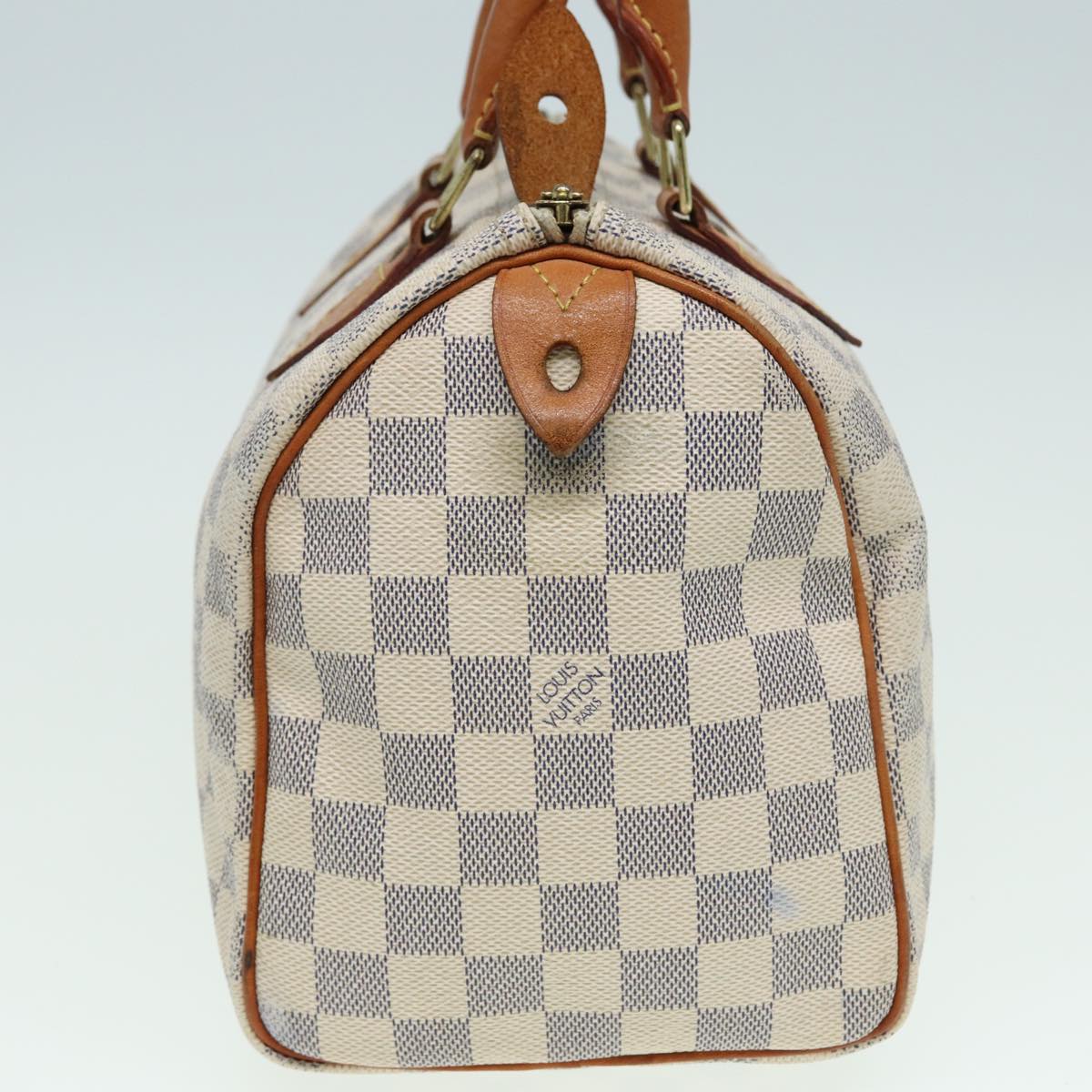 LOUIS VUITTON Damier Azur Speedy 25 Hand Bag N41534 LV 83072