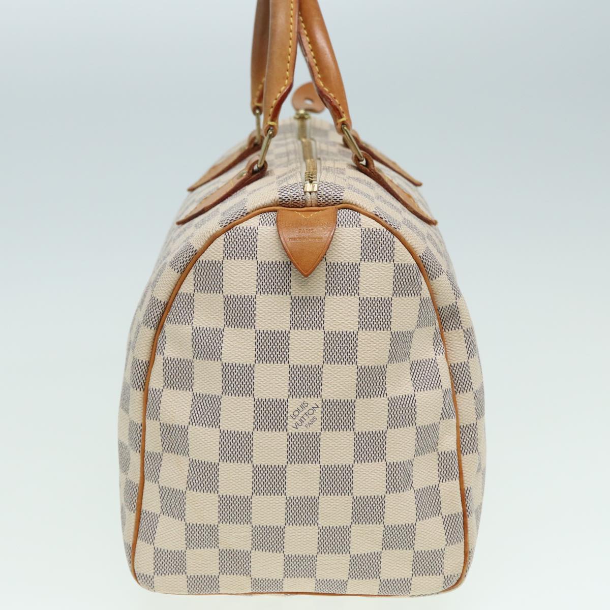 LOUIS VUITTON Damier Azur Speedy 30 Hand Bag N41533 LV 83074