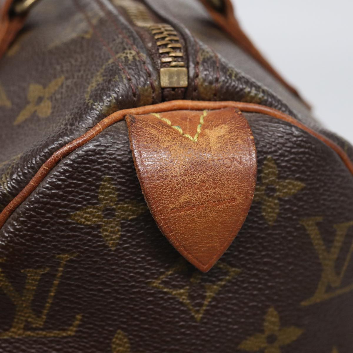 LOUIS VUITTON Monogram Speedy 25 Hand Bag M41528 LV 83076