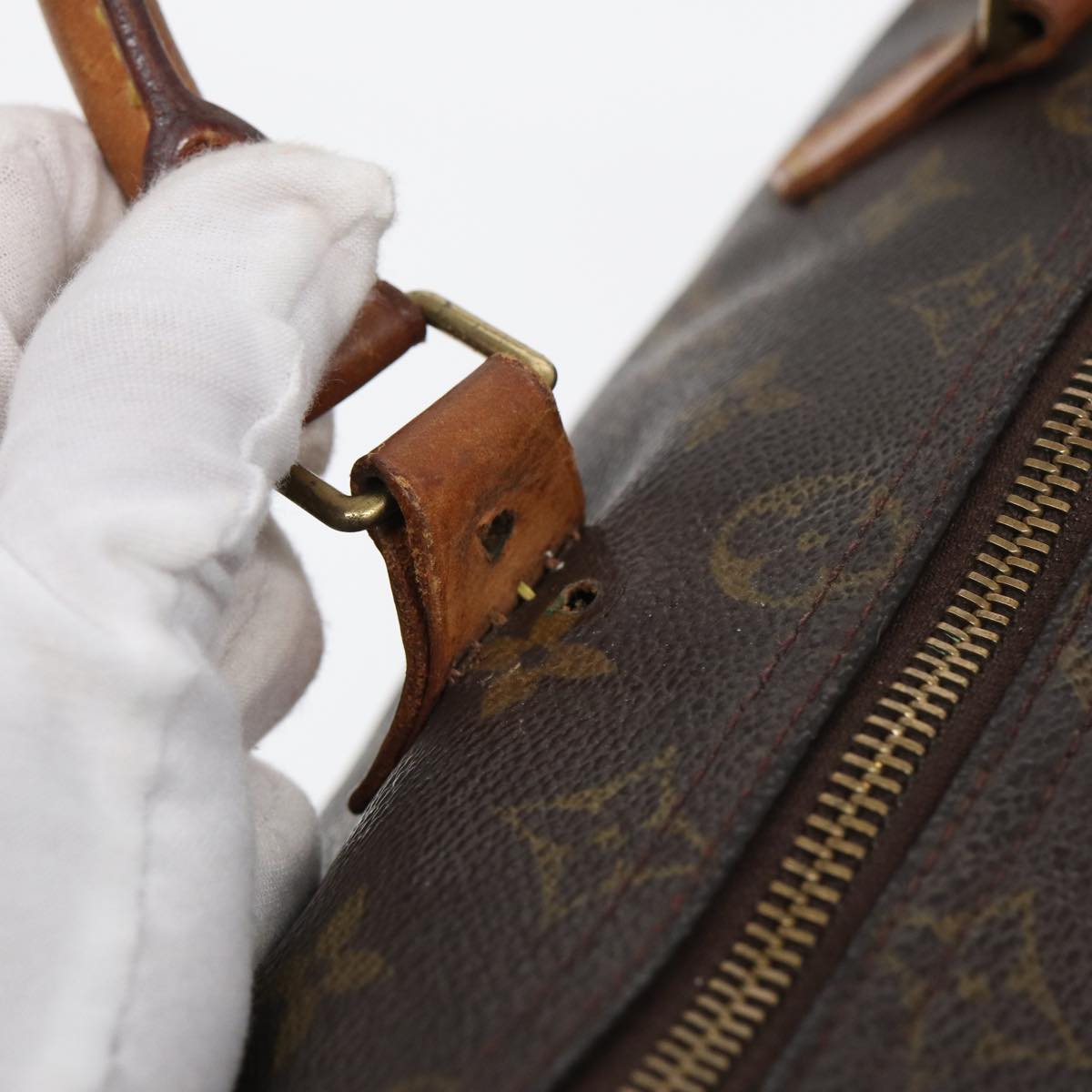 LOUIS VUITTON Monogram Speedy 25 Hand Bag M41528 LV 83076