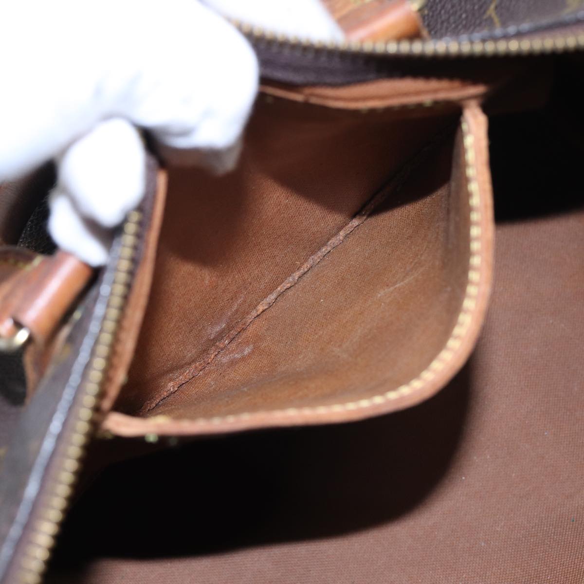 LOUIS VUITTON Monogram Speedy 25 Hand Bag M41528 LV 83076