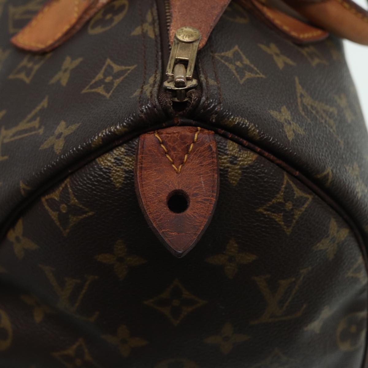 LOUIS VUITTON Monogram Speedy 30 Hand Bag M41526 LV 83077