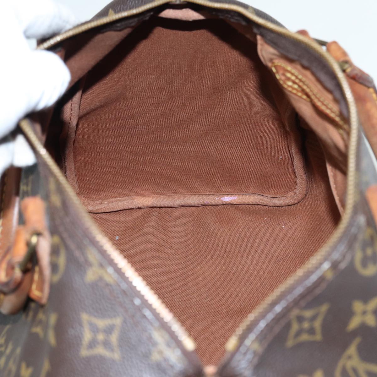 LOUIS VUITTON Monogram Speedy 30 Hand Bag M41526 LV 83077