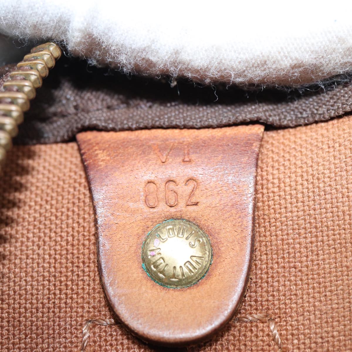 LOUIS VUITTON Monogram Speedy 30 Hand Bag M41526 LV 83077