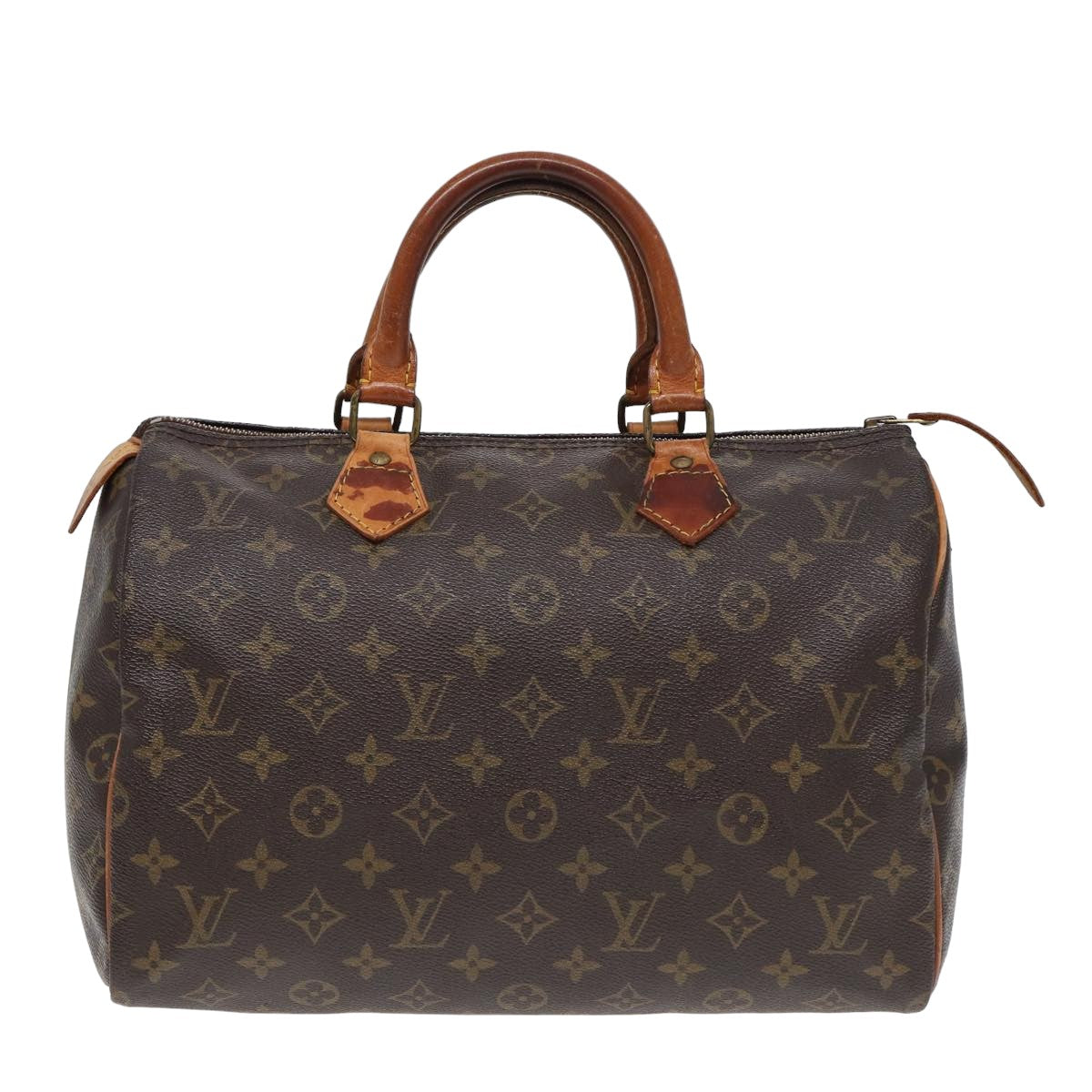 LOUIS VUITTON Monogram Speedy 30 Hand Bag M41526 LV 83078