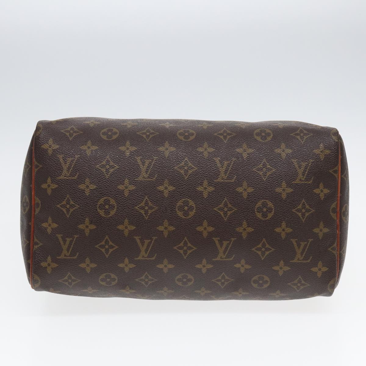 LOUIS VUITTON Monogram Speedy 30 Hand Bag M41526 LV 83078