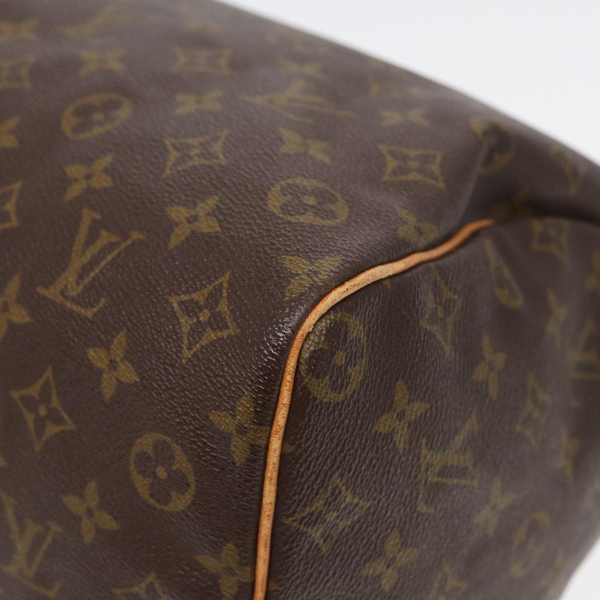 LOUIS VUITTON Monogram Speedy 35 Hand Bag M41524 LV 83080