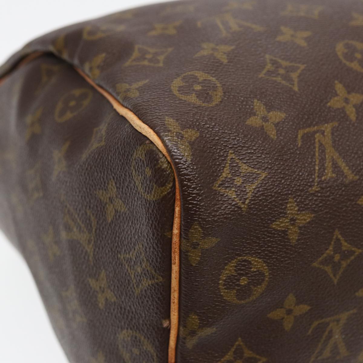 LOUIS VUITTON Monogram Speedy 35 Hand Bag M41524 LV 83080