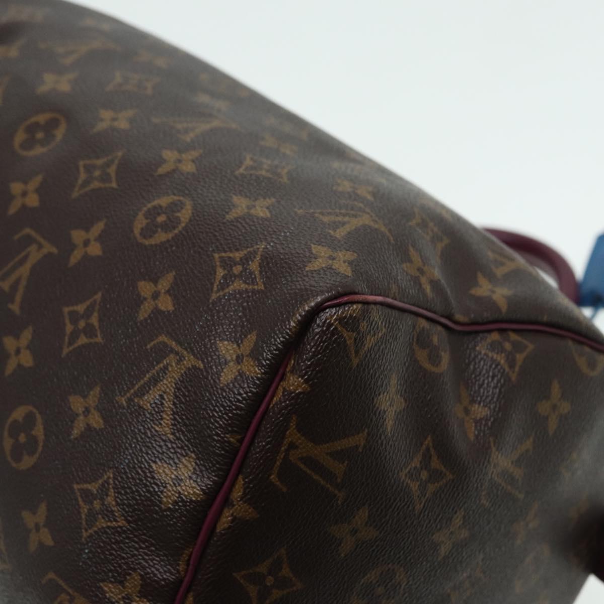 LOUIS VUITTON Monogram Totem Speedy 30 Hand Bag M41666 LV 83082
