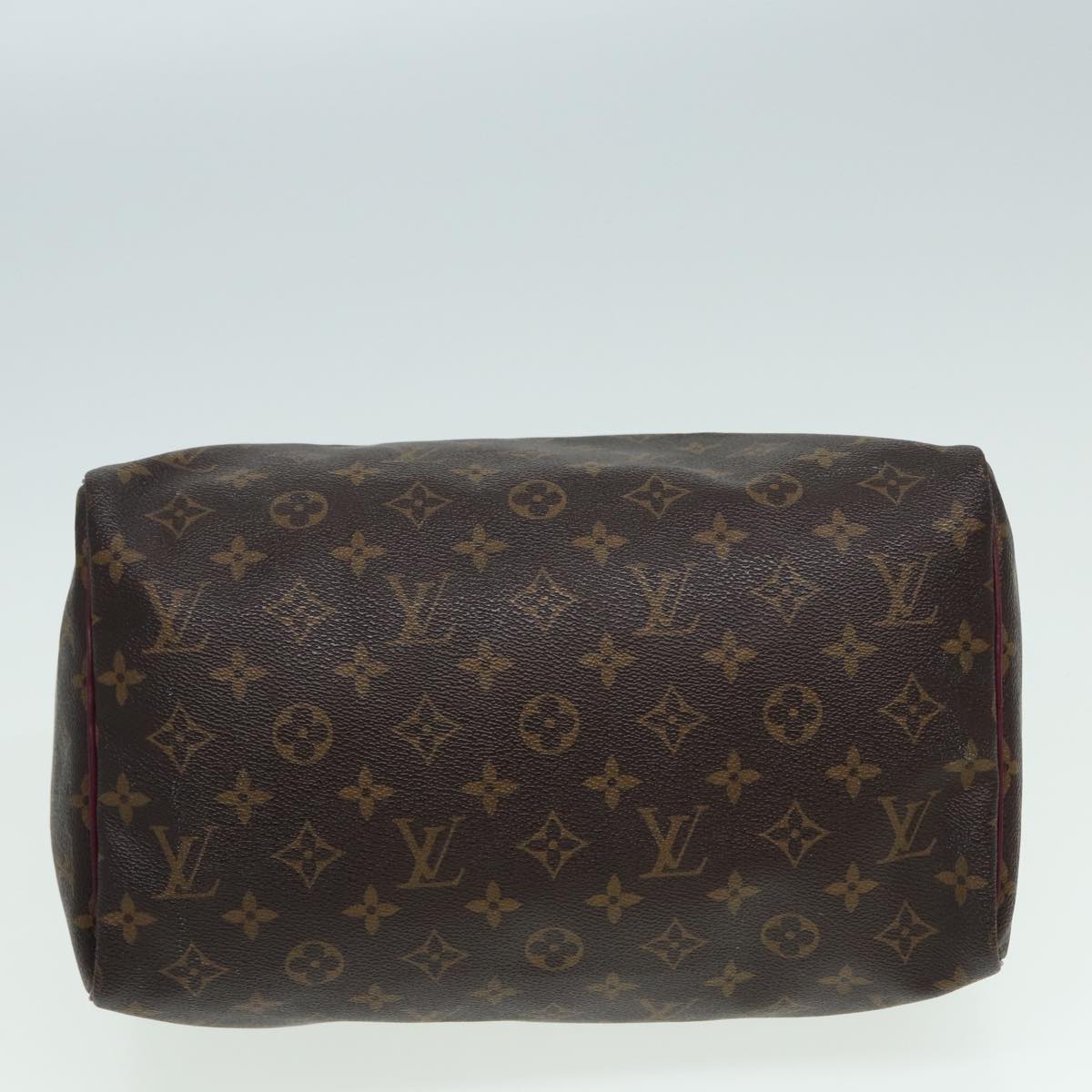 LOUIS VUITTON Monogram Totem Speedy 30 Hand Bag M41666 LV 83082