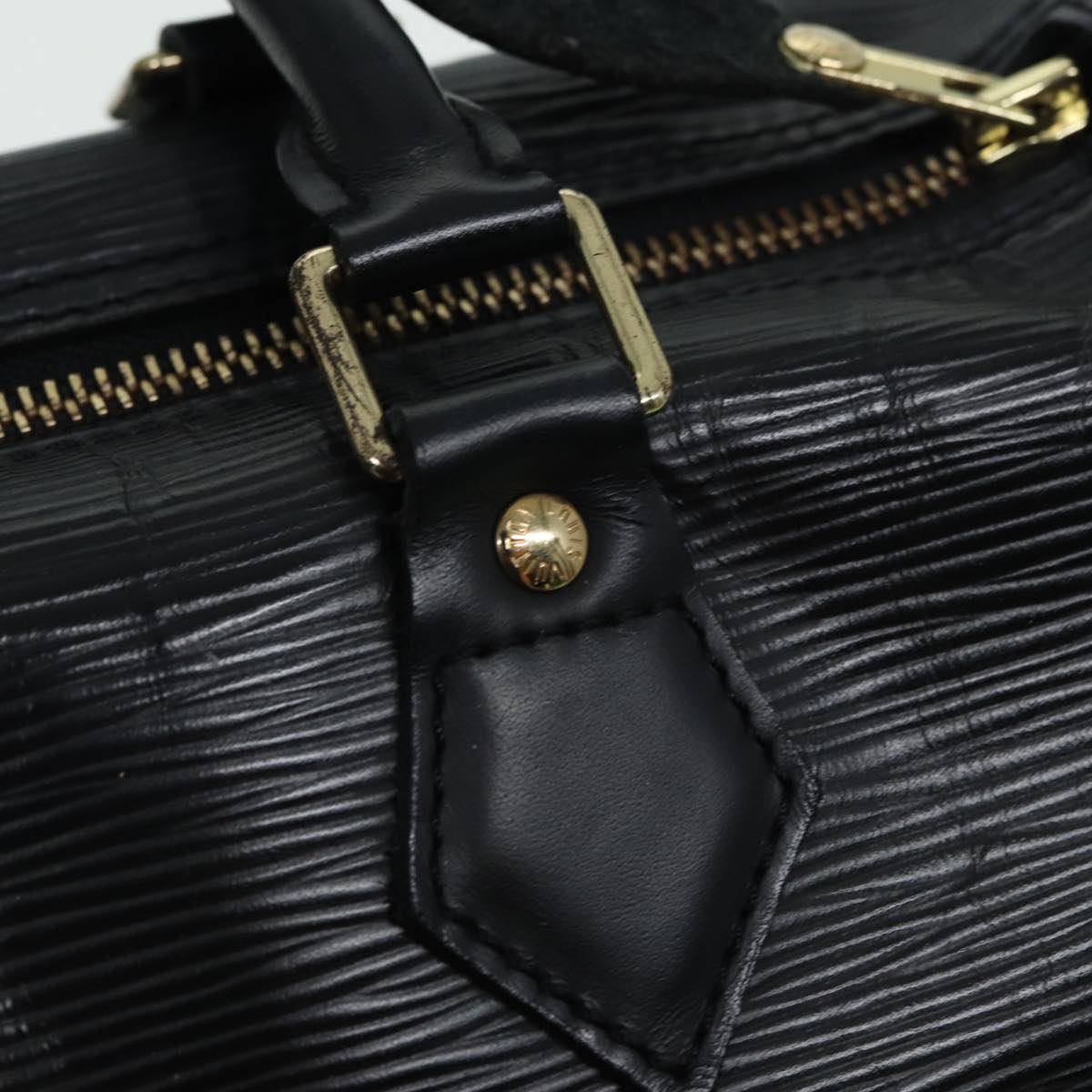 LOUIS VUITTON Epi Speedy 25 Hand Bag Black M43012 LV 83084