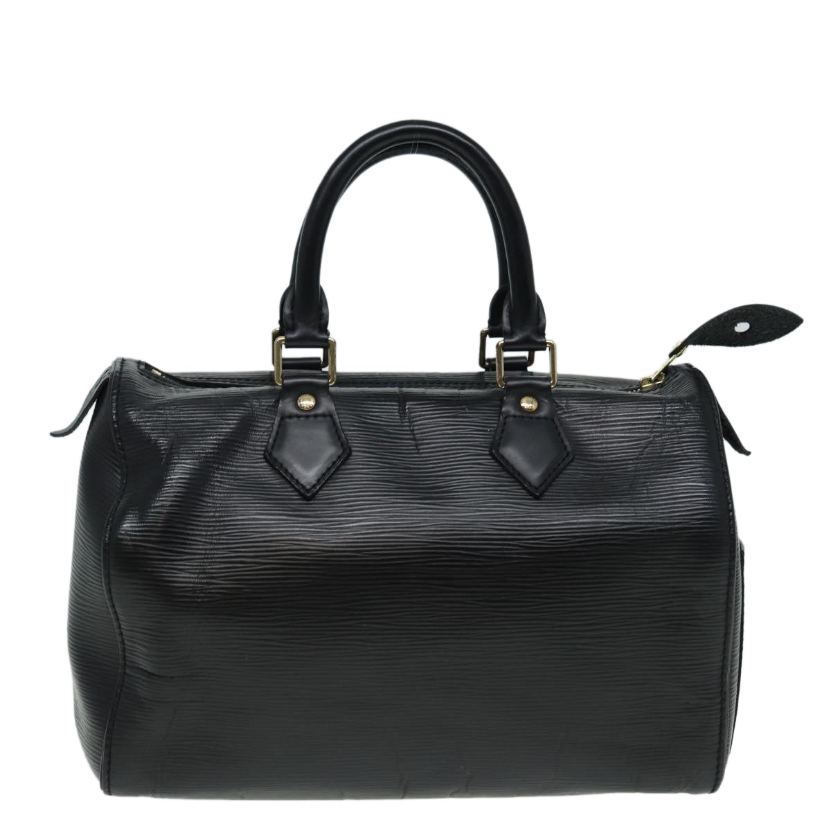 LOUIS VUITTON Epi Speedy 25 Hand Bag Black M43012 LV 83084