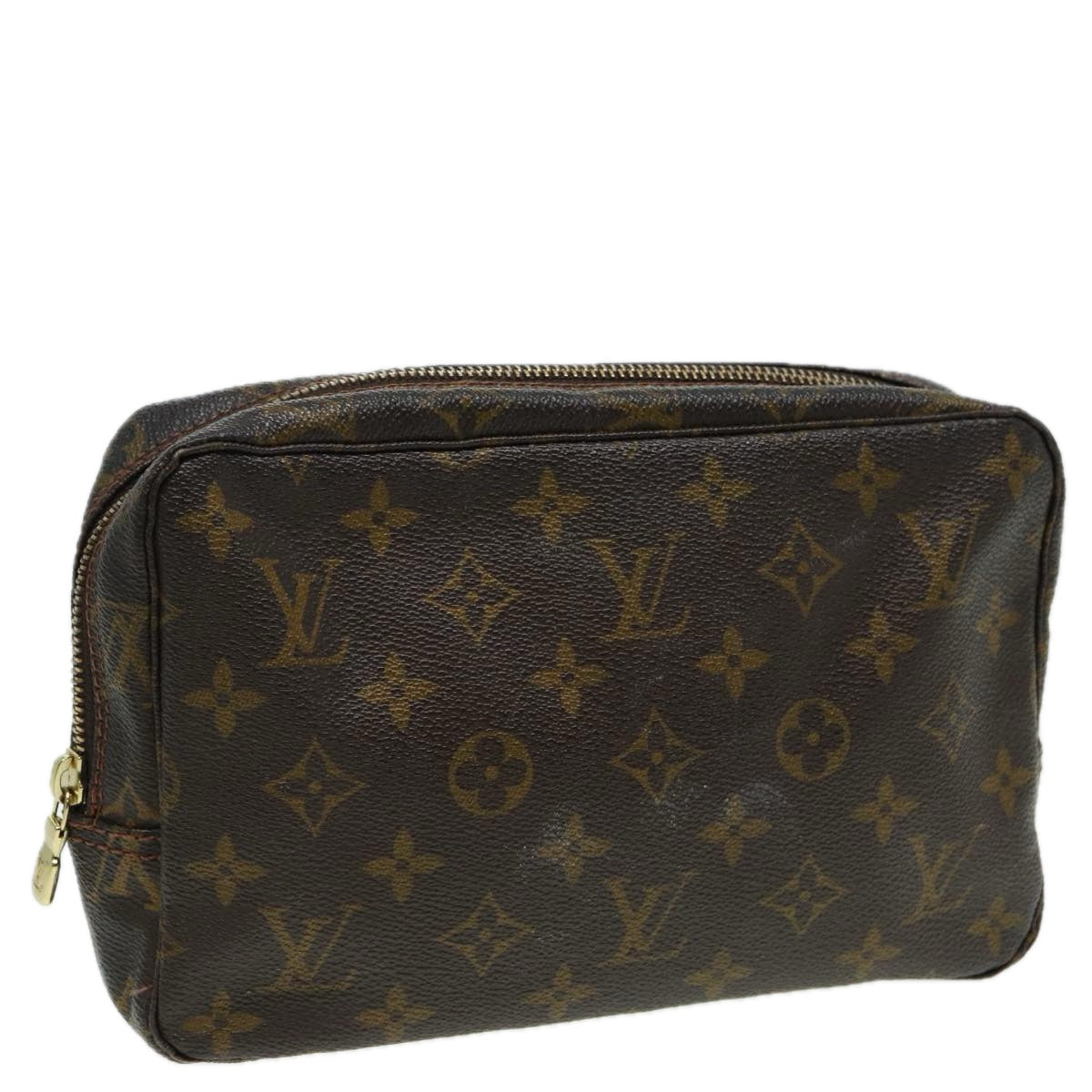 LOUIS VUITTON Monogram Trousse Toilette 23 Clutch Bag M47524 LV 83085