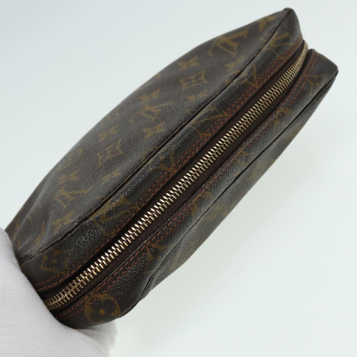 LOUIS VUITTON Monogram Trousse Toilette 23 Clutch Bag M47524 LV 83085