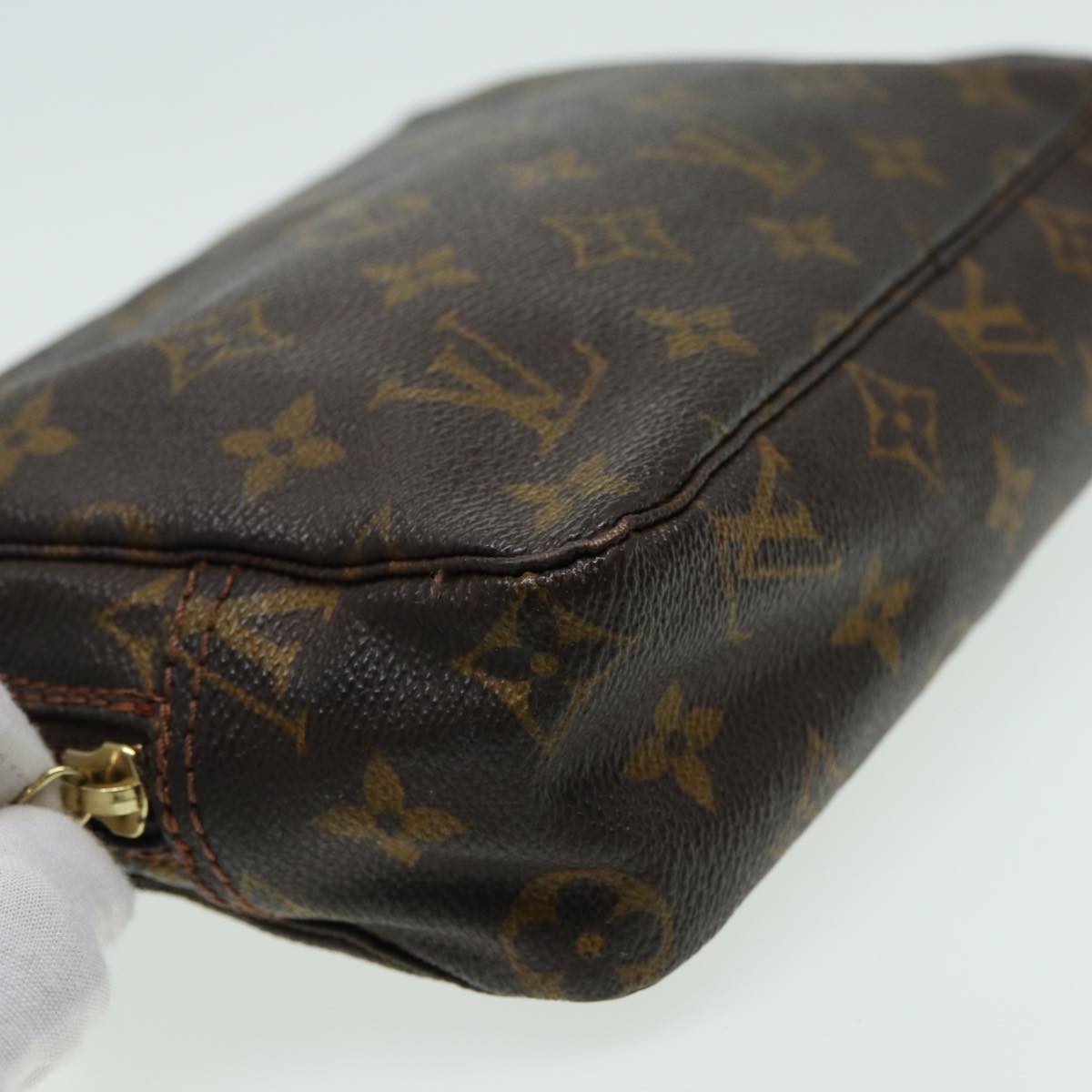 LOUIS VUITTON Monogram Trousse Toilette 23 Clutch Bag M47524 LV 83085